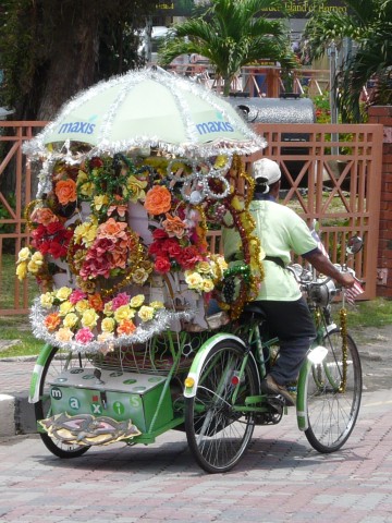 Melaka pedicab